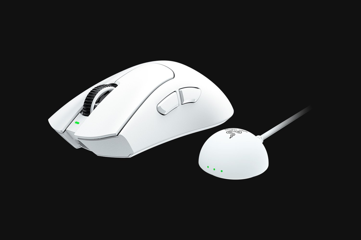 Razer DeathAdder V4 Pro - 화이트