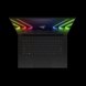 Razer Blade 15 240Hz - Black Background with Light (Top-Down View)