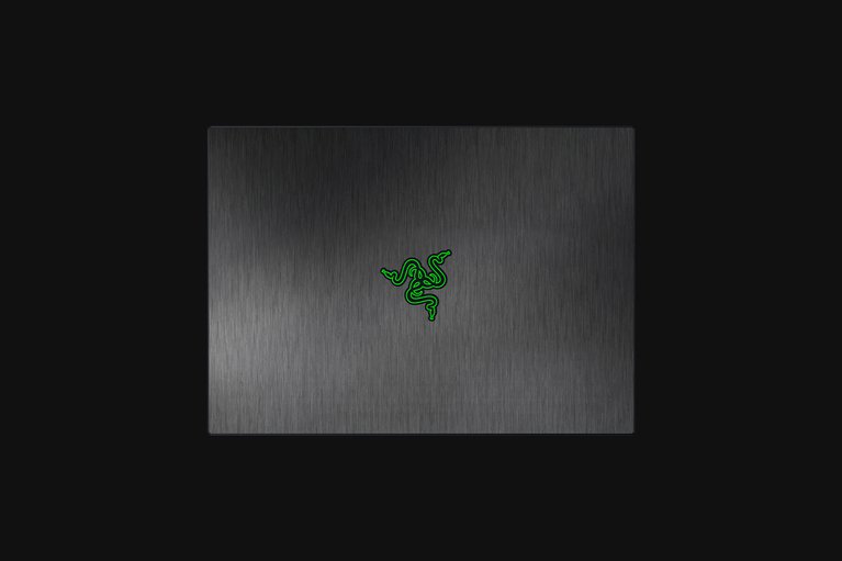 Razer Skins - Razer Blade 14 - Black Metal - Top -view 1