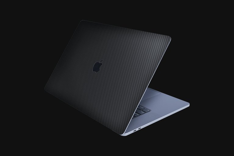 Razer Skin - MacBook Pro 16 - Carbon Fiber (Black) - Top -view 1