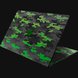 Razer Blade 15 Advanced (Angled View) Skin - Large Camo (Green) Full