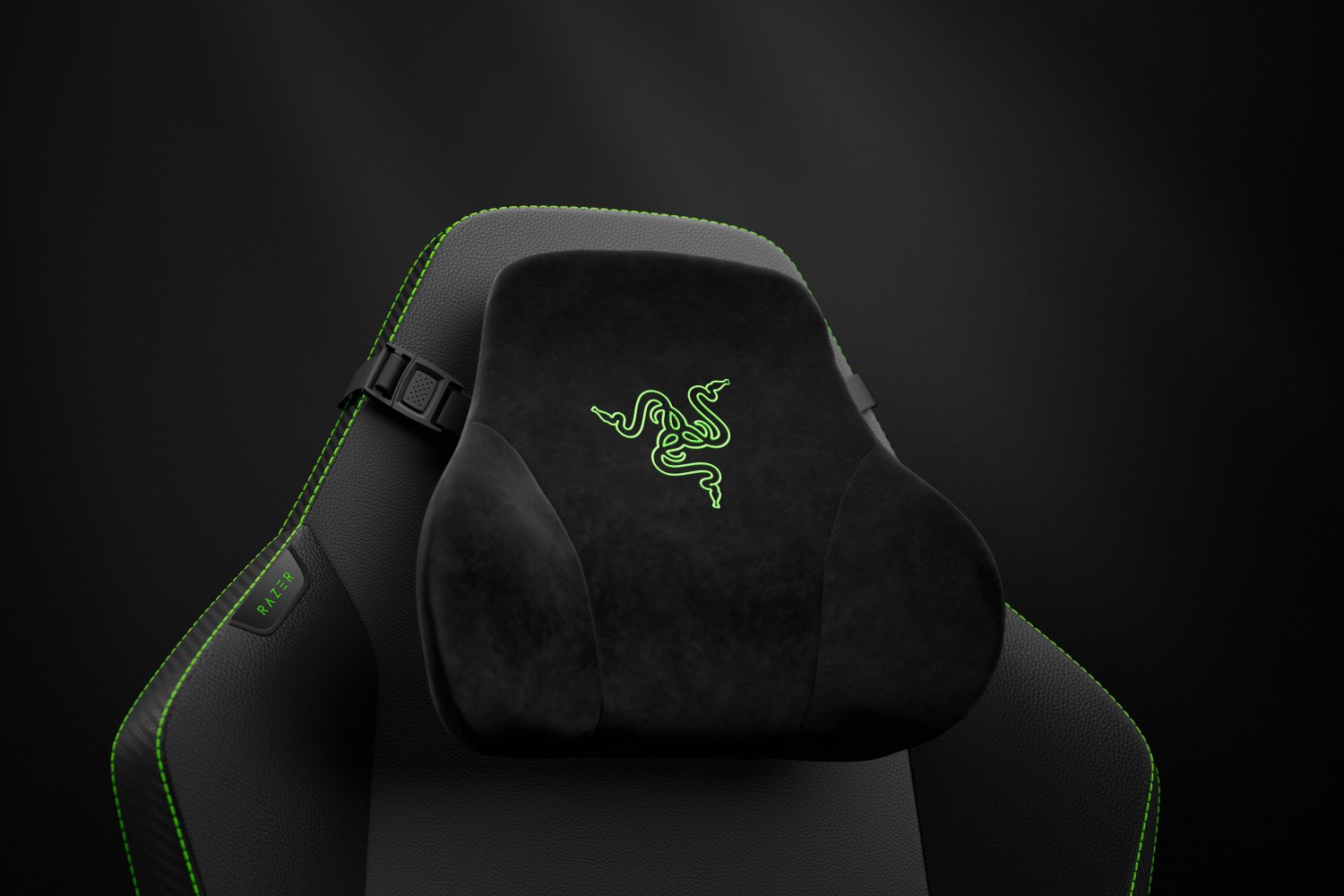 Razer Iskur V2 - Black / Green