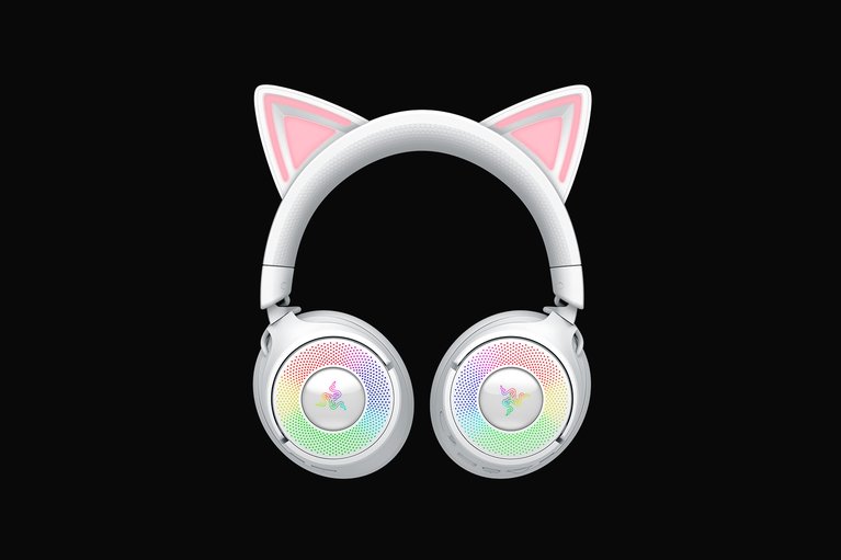 Razer Kraken Kitty V3 Pro - Bianco -view 1