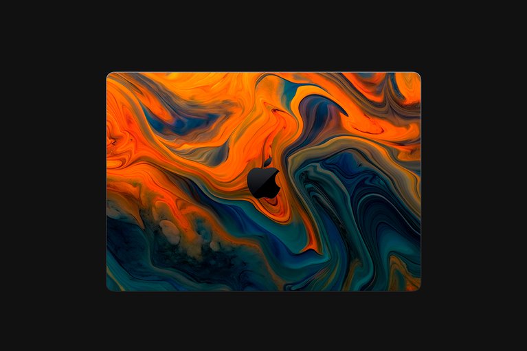 Razer Skins - MacBook Pro 16 - Sludge - Full -view 1