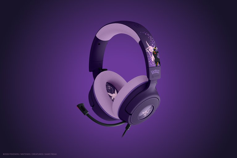 Razer Kraken V4 X - Espeon & Umbreon Edition -view 1