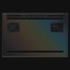 Razer Blade 14 (Underside View) Skin - Satin Flip (Grey) Full