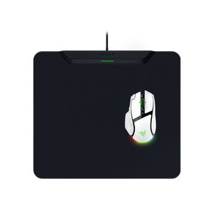 Razer Basilisk V4 Pro - White + HyperFlux V2 Wireless Charging System - Hard Edition