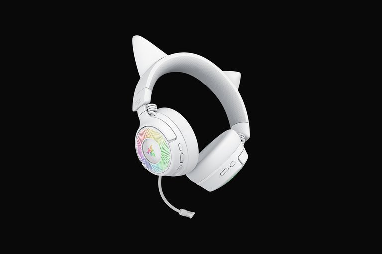 Razer Kraken Kitty V3 Pro - Bianco -view 1