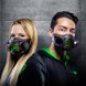 Razer Zephyr Male and Female - Stone Wall Background with Light
