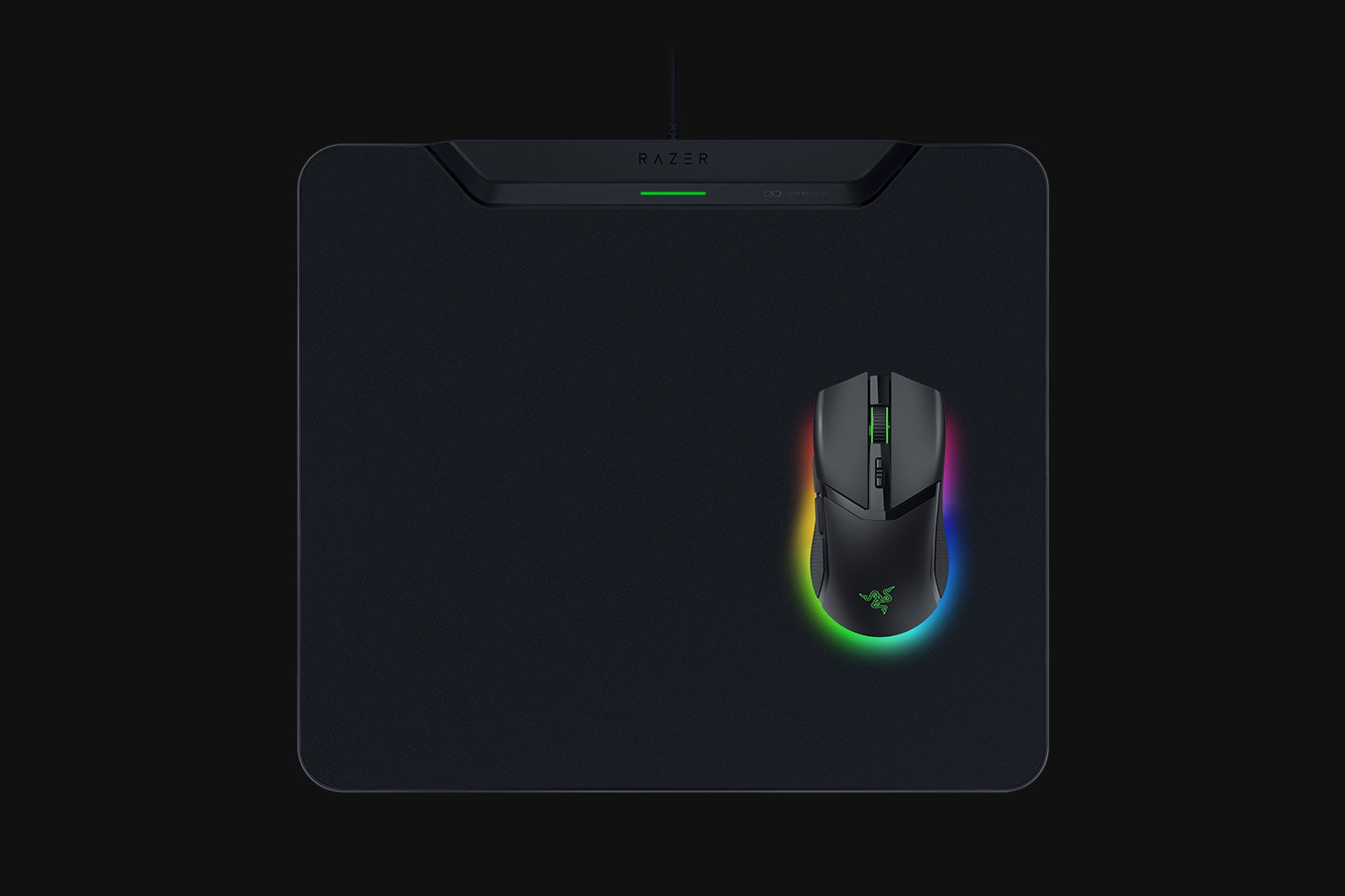 Razer Cobra Pro - Black + HyperFlux V2 Wireless Charging System - Hard Edition