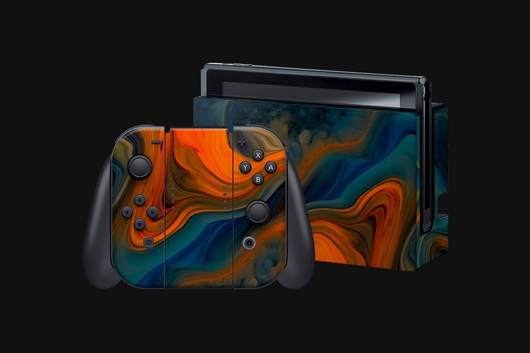 Razer Skins - Nintendo Switch - Sludge - Full -view 1