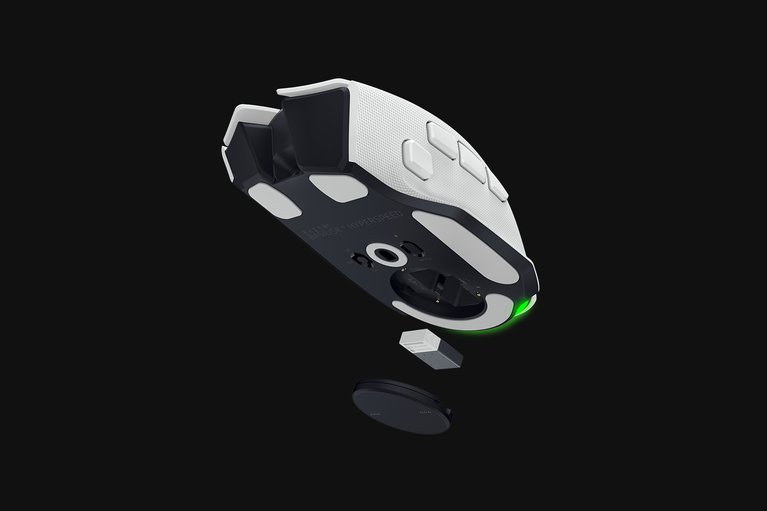 Razer Basilisk V4 HyperSpeed - White -view 1