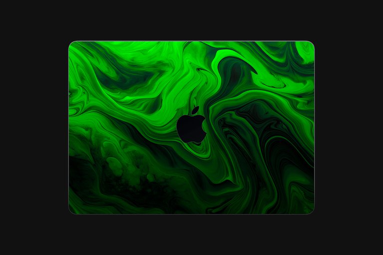 Razer Skins - MacBook Air 13 - Acid Sludge - Full -view 1