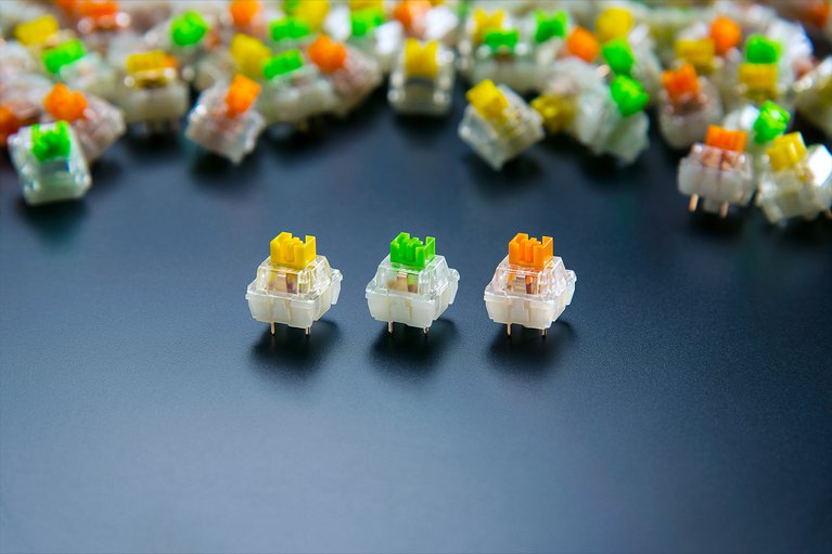 Razer Mechanical Green Switches Full Set for 75% Barebones Keyboards -view 1