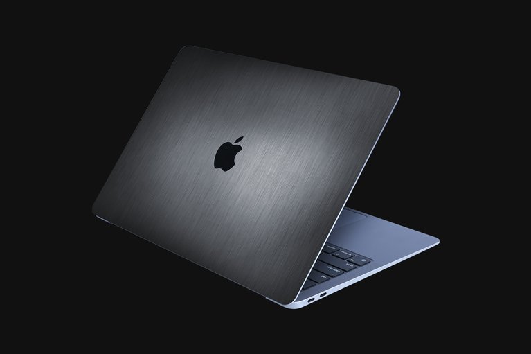 Razer Skin - MacBook Air 13 - Brushed Metal (Black) - Top -view 1