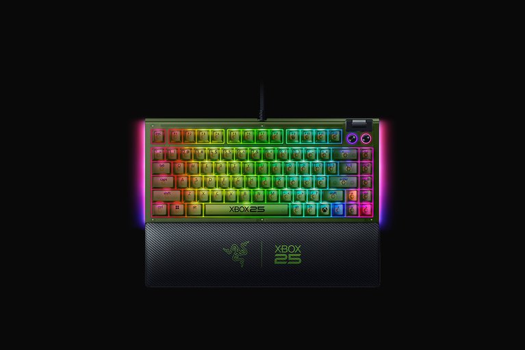 Razer BlackWidow V4 75% - US - XBOX 25 Anniversary Edition -view 1