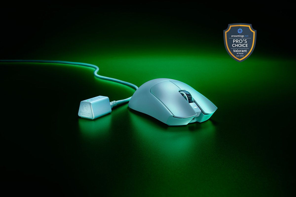 Razer Viper V3 Pro White Edition 轟く 本体