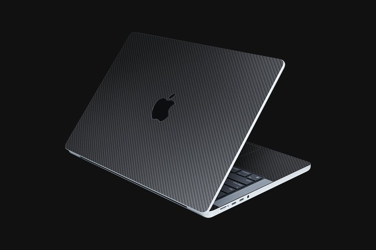 Razer Skins - MacBook Pro 14 - Carbon Fiber - Full -view 1