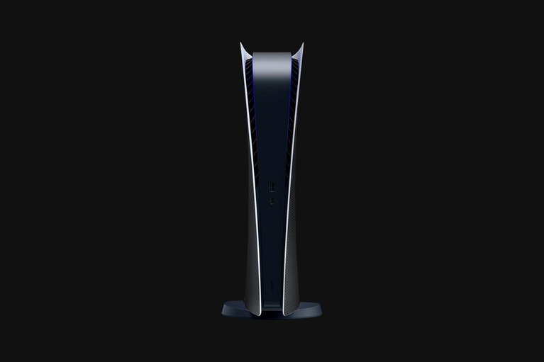 Razer Skins - PlayStation 5 (Digital) - Carbon Fiber - Console -view 1