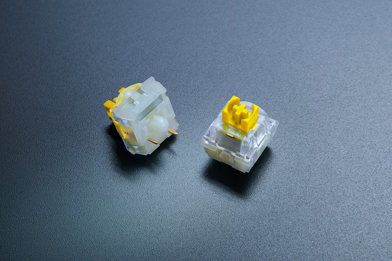 Razer Mechanical Switches - Yellow Linear Switch -view 1