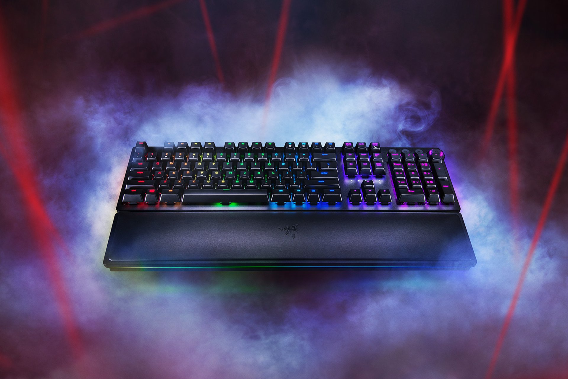 Razer Huntsman Elite - Opto-Mechanical Switch Keyboard with Wrist 