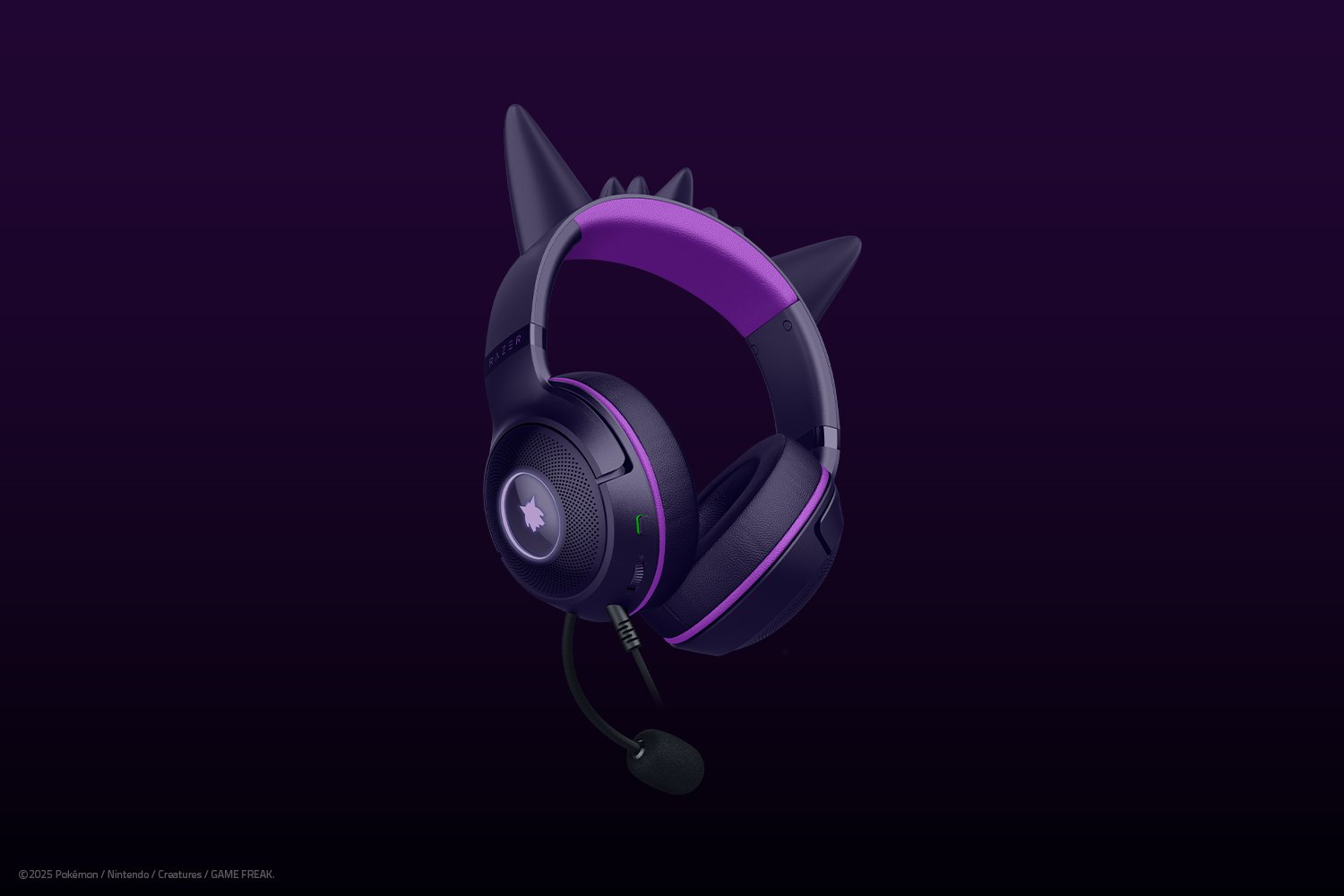 Razer Kraken Kitty V2 - Gengar Edition