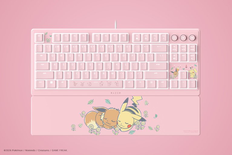 Razer Pikachu & Eevee Collection -view 1
