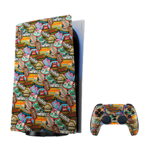 Razer Skins - PlayStation 5 (Disc) - Fortnite - Landscape 2 - Complete