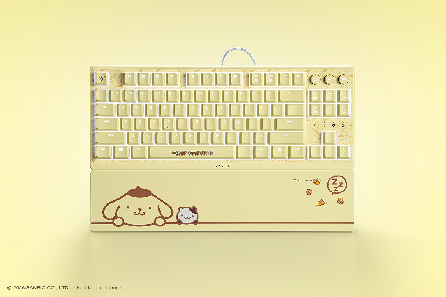 Razer Ornata V3 Tenkeyless - US - Pompompurin Edition
