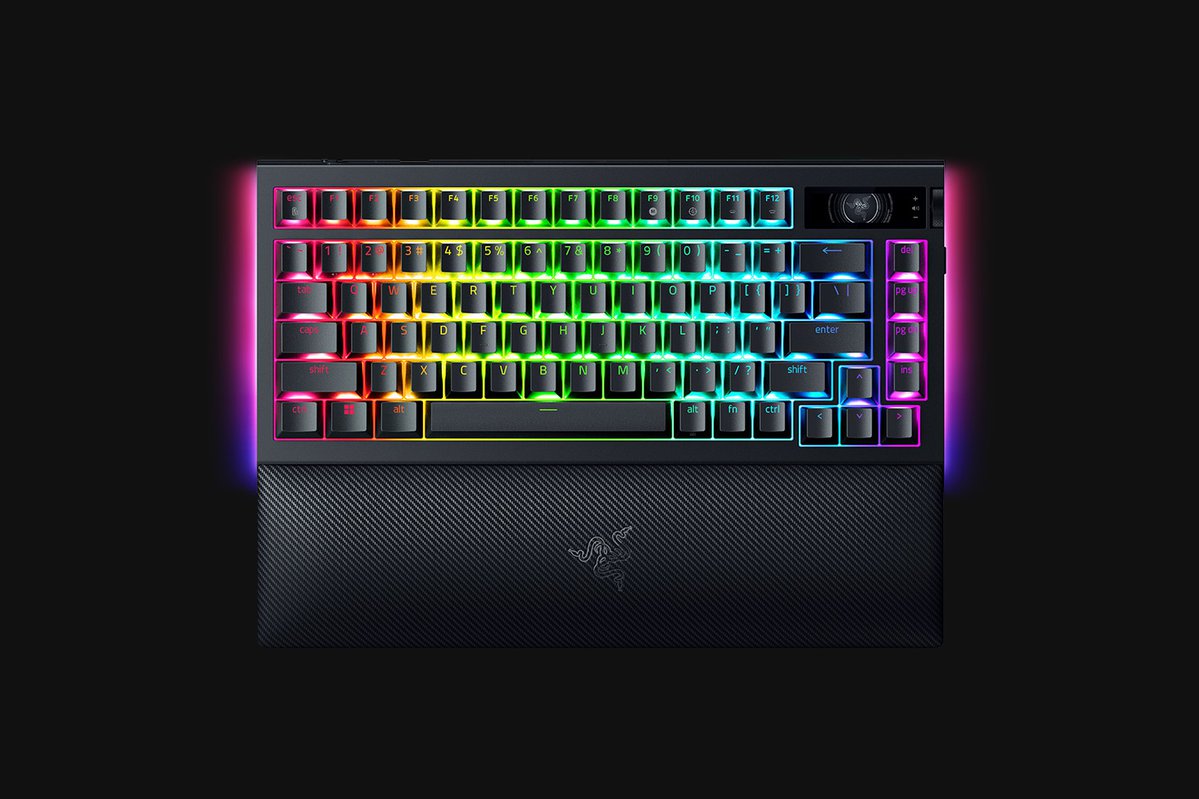 エヴァンゲリオン キーボード Razer BlackWidow 写す V4 75%