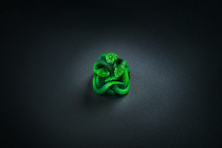 Razer Artisan Keycap - Triple-Headed Snake -view 1