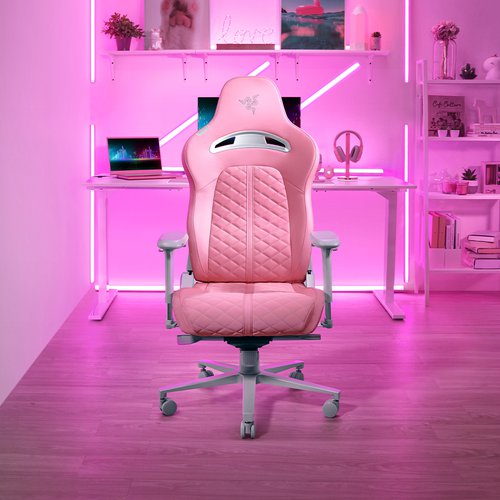All-Day Comfort Gaming Chair Razer Enki Quartz (Pink) Razer