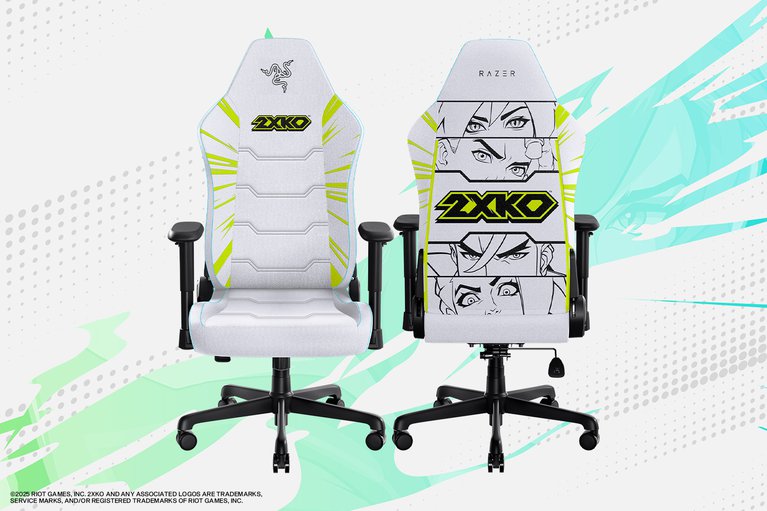 Razer Iskur V2 X - 2XKO Edition - Fabric -view 1