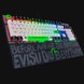 Razer | EVISU BlackWidow V3 - Green Switch - US -view 4