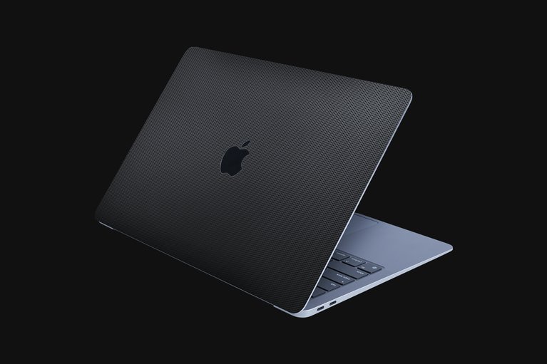 Razer Skin - MacBook Air 13 - 3D Honeycomb (Black) - Top -view 1