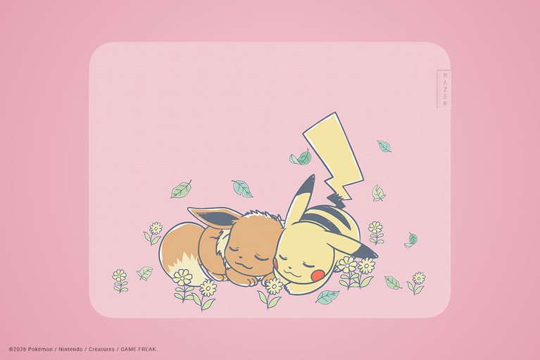 Razer Pikachu & Eevee Collection -view 1