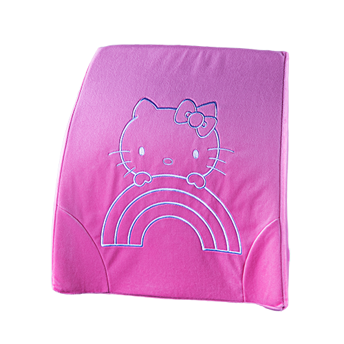 Razer Lumbar Cushion - Hello Kitty and Friends Edition - Ergonomic Support for Posture-perfect Gaming - Fully-sculpted Lumbar Curve - Memory Foam Padding - Wrapped in Plush Black Velvet