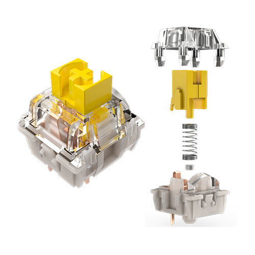 Image of Razer Mechanical Switches - Yellow Linear Switch