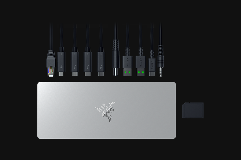 Razer Thunderbolt™ 5 Dock - Mercury -view 1