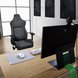 Razer Iskur (Dark Gray Fabric) with Razer Workstation (Far Frontal View)