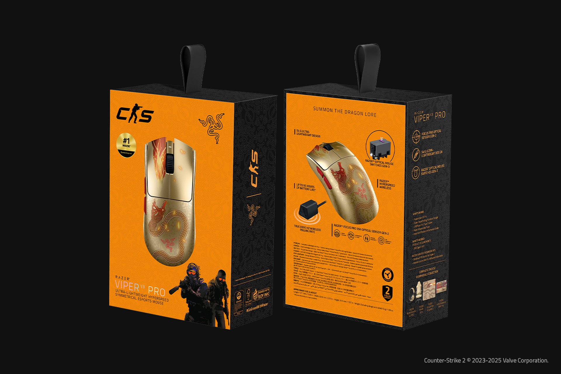 Buy Razer Viper V3 Pro - Counter-Strike 2 Edition | Gaming Mice 
