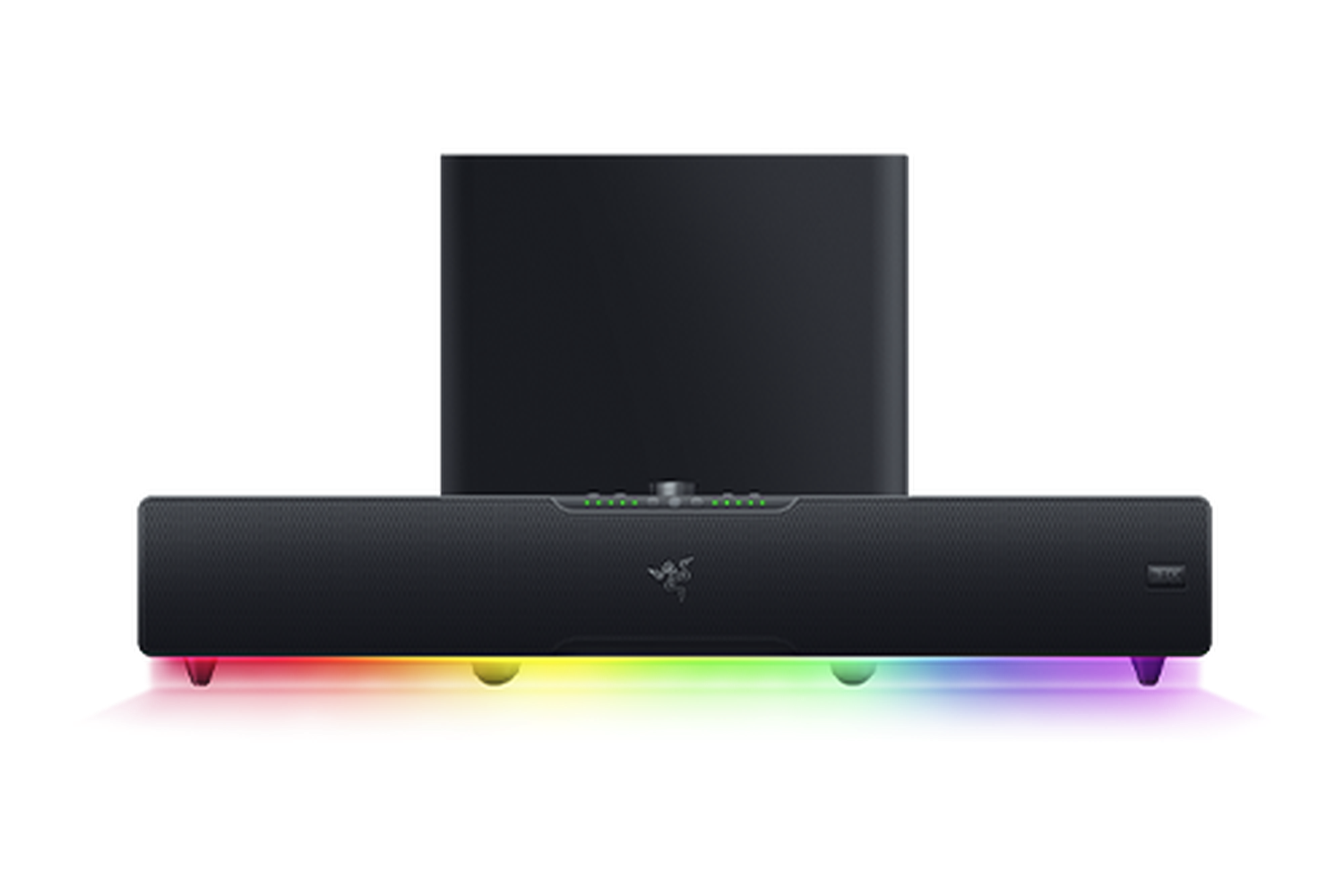 razer leviathan v2 pro pc gaming soundbar with subwoofer