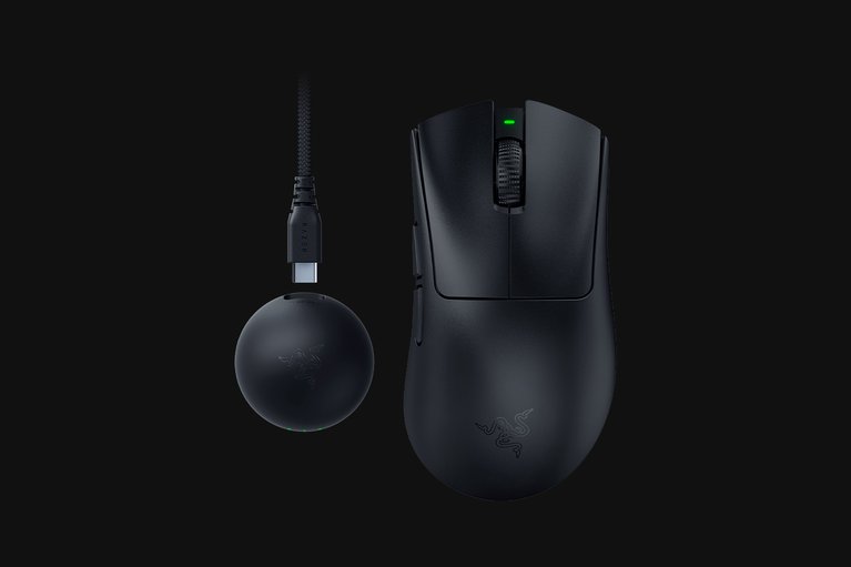 Razer DeathAdder V4 Pro - ブラック - 1 を表示