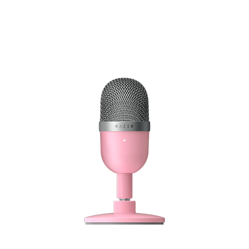 Razer Seiren Mini Ultra-compact Streaming Microphone - Ultra-Precise Supercardioid Pickup Pattern - Professional Recording Quality - Quartz