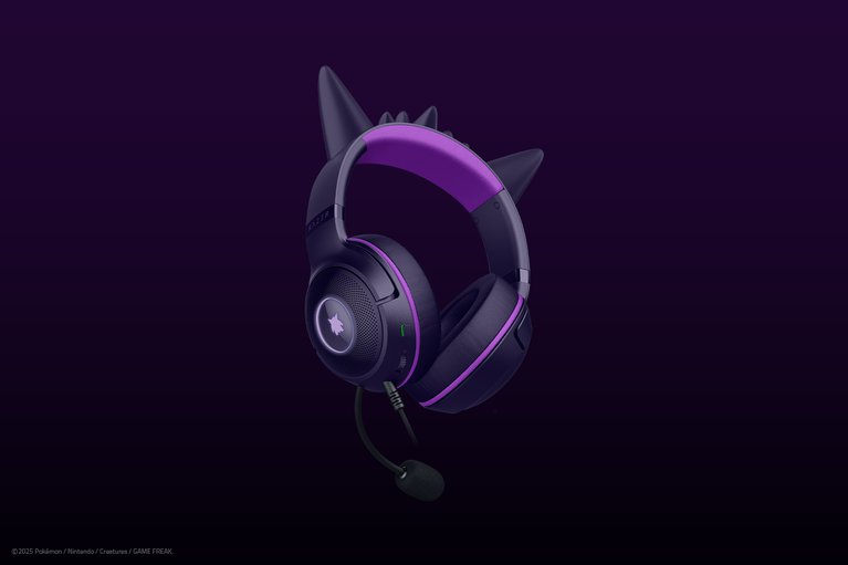 Razer Kraken Kitty V2 - Gengar Edition -view 1