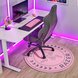 Team Razer Floor Mat (Quartz) with Razer Workstation (Pink Theme)