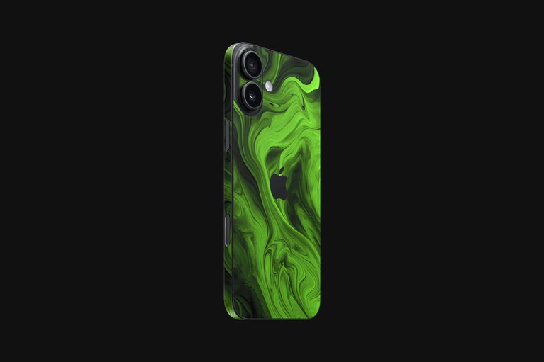 Razer Skins - iPhone 16 Plus - Acid Sludge - Full -view 1