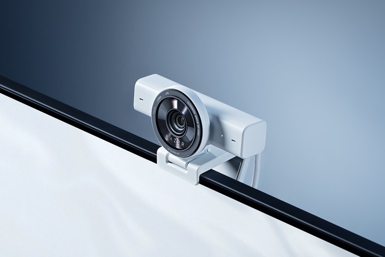 Razer Kiyo V2 - Blanco -view 1