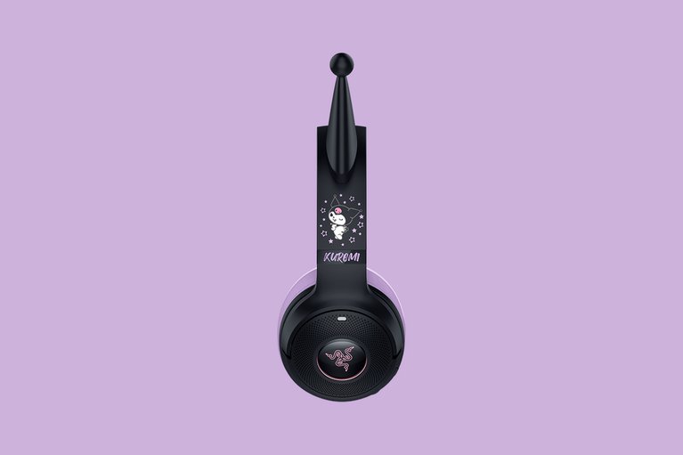 Razer Kraken Kitty V2 BT - Kuromi Edition -view 1