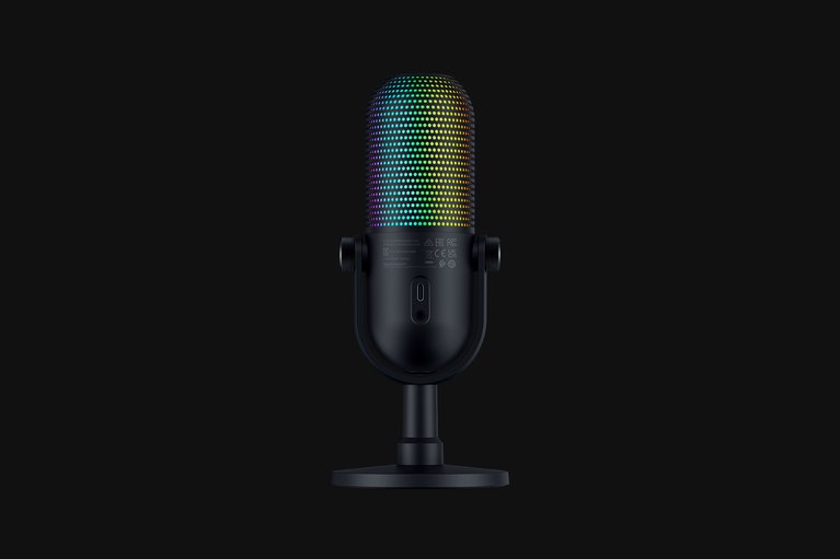 Razer Seiren V3 Chroma 32-Bit DSP - Black -view 1